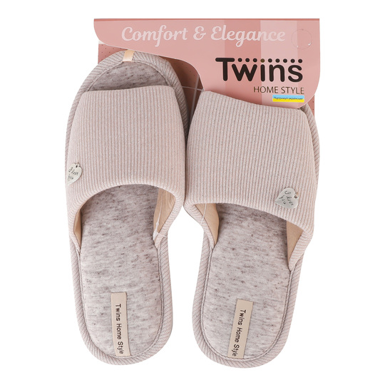 Капці дом.жіночі Twins люрекс,р.36-40
