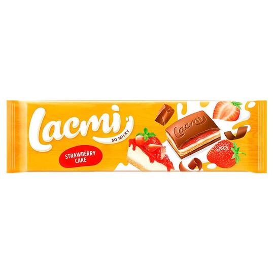 Шоколад Lacmi мол.Strawberry Рошен 275г