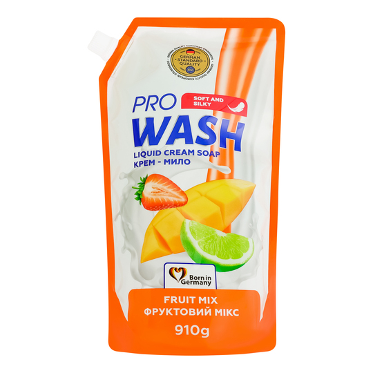 Крем-мило рідк.фрукт.мікс PRO WASH 910г