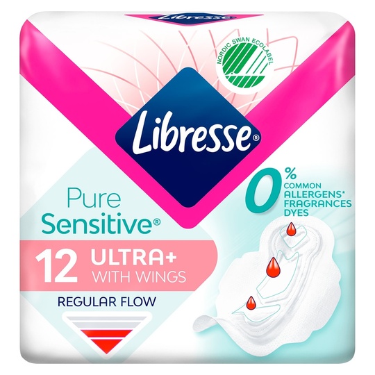 Прокладки гіг.Pu.Sen.Ul.No.Libresse 12шт