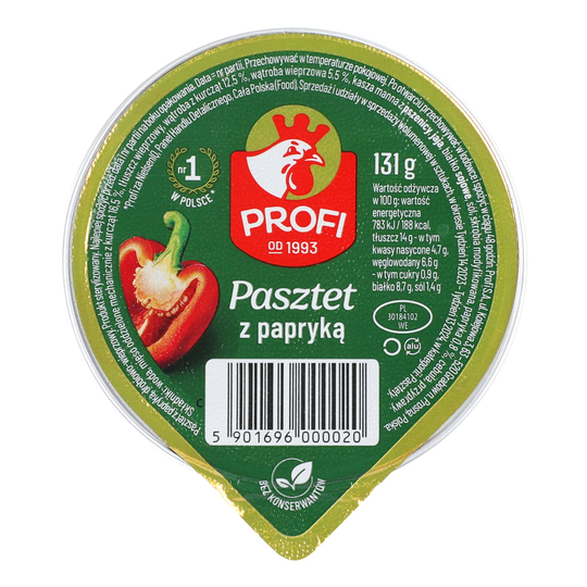 Паштет з болгарським перцем Profi 131 г