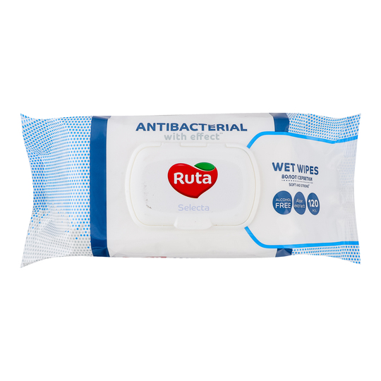 Серветки вологі антибак.Ruta 120шт