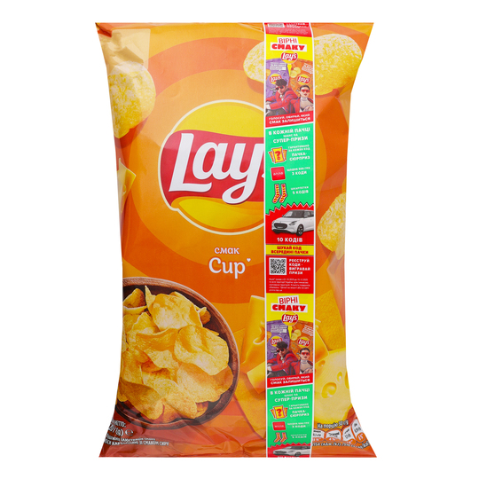 Чипси картопляні сир Lay's 120г