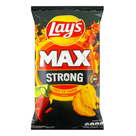 Чипси картопляні чилі та лайм Lay's 120