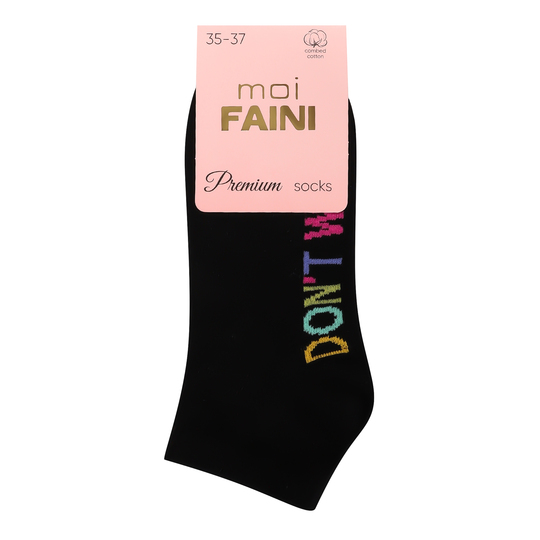 Шкарпетки ж.moi FAINI BeHap.чорн.р.35-37