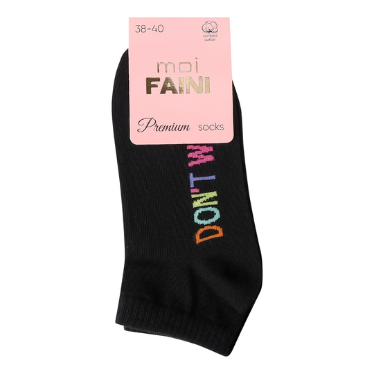 Шкарпетки ж.moi FAINI BeHap.чорн.р.38-40