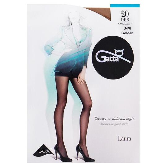 Колготи жін.Gatta Laura,golden 20d р.3