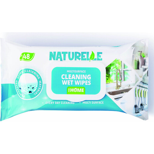 Серветки д/приб. вол. ун. Naturelle 48шт