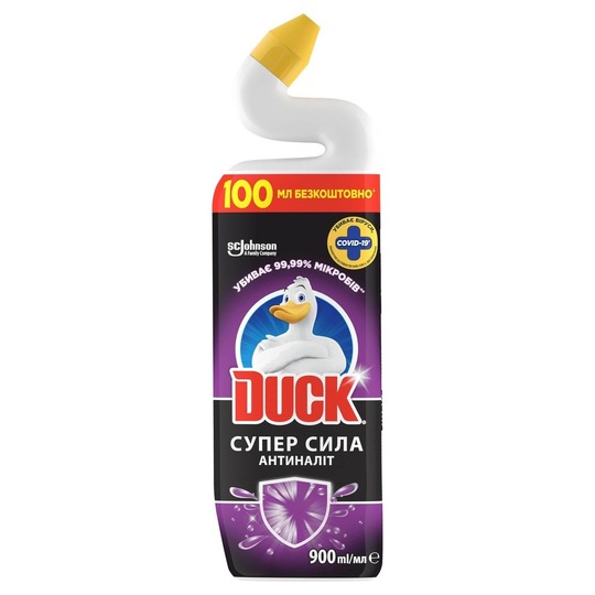 Гель д/уніт.Duck Суперсила Антинал.900мл
