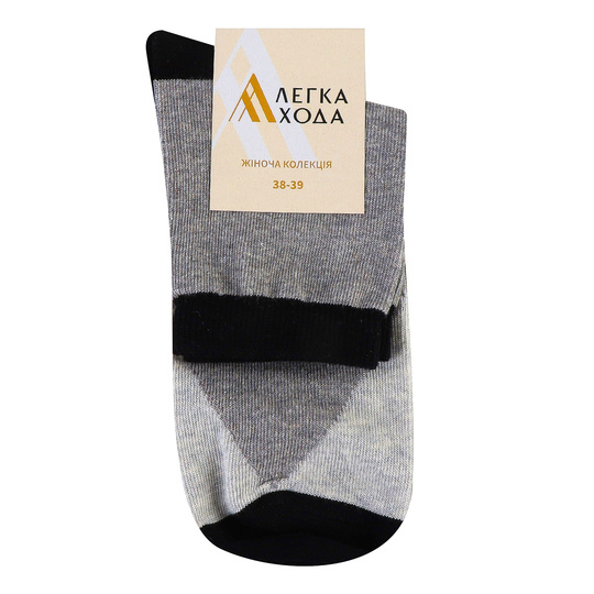 Шкарпетки жін.ЛХ, 5320 р.25,сір.сріб.