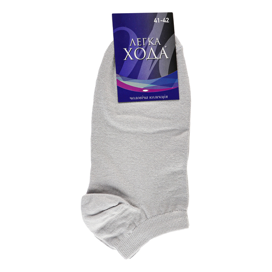 Шкарпетки чол.ЛХ 6332 р.27,срібло