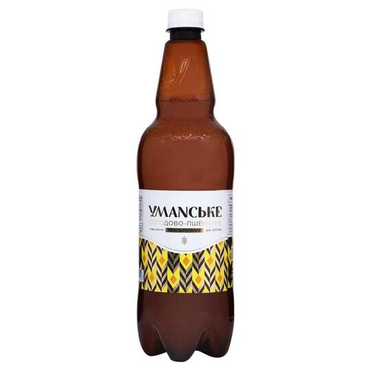 Пиво св.Уманьпиво солод.пшен.5% 1л ПЕТ