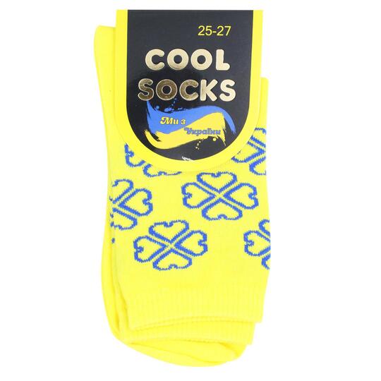 Шкарпетки чол.Cool Socks,жов.р.25-27