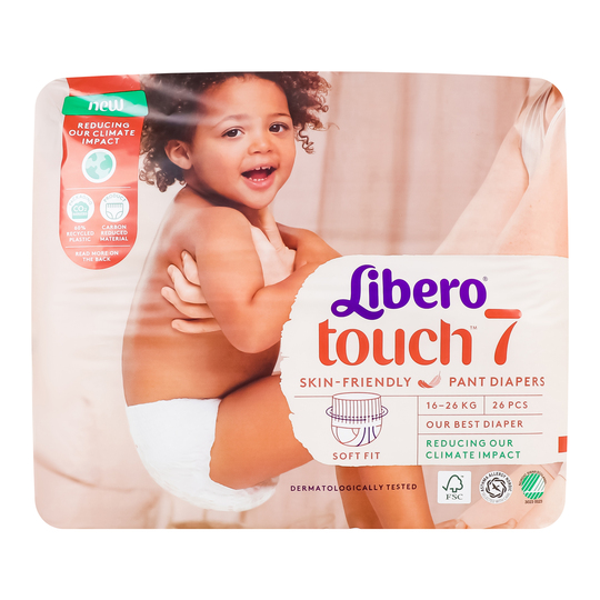 Підгузки дит.Libero Touch Pants 7 26шт