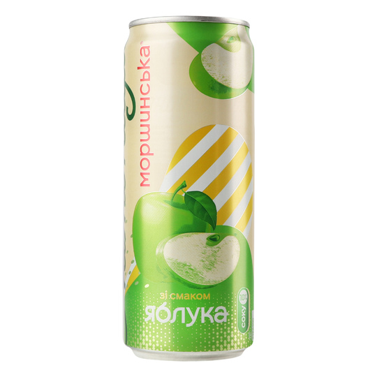Напій газ.Морш.лимонада яблуко 0,33л з/б
