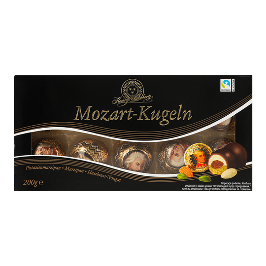 Цукерки ч/шок.Mozart Kugeln Lambertz200г