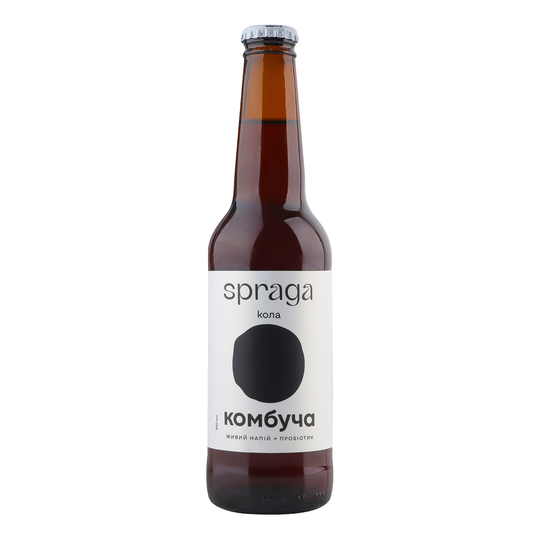 Напій с/г SPRAGA комбуча кола 0,33л с/пл