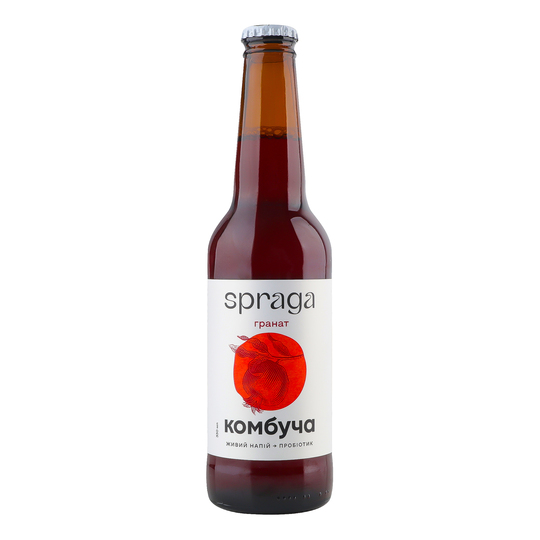 Напій с/г SPRAGA комбуча гран. 0,33лс/пл