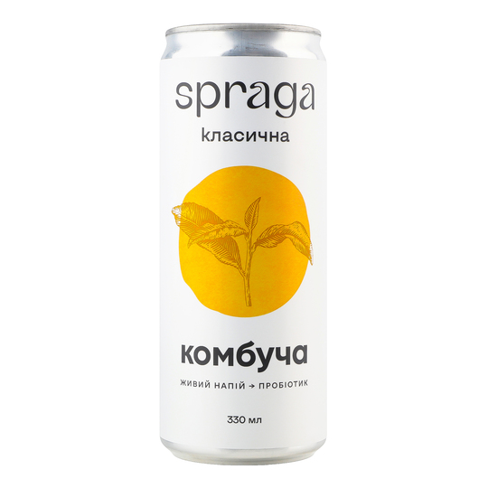 Напій с/г SPRAGA комбуча 0,33л з/б
