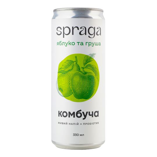 Напій с/г SPRAGA комб.ябл.груш.0,33л з/б