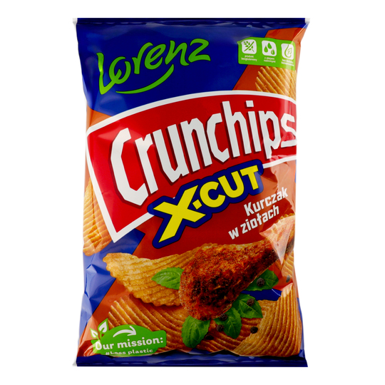 Чипси картопляні з куркою Lorenz 140г
