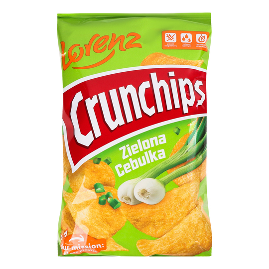 Чипси картопляні цибуля Lorenz 140г