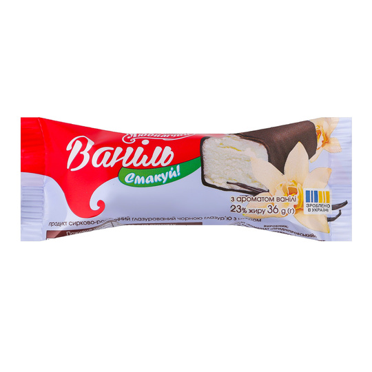 Сирок глазур.23% Любимчик ваніль 36г