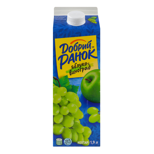 Нектар Добрий Ранок ябл., вин. 1,9л т/п