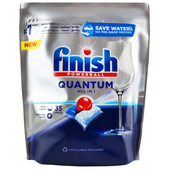 Капсули для пмм Finish Quantum 35шт