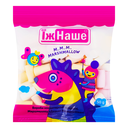Маршмелоу Дозки Їж Наше 50г