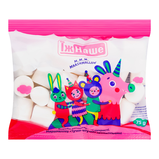 Маршмелоу Тучки-штучки Їж Наше 75г