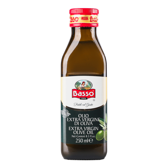 Олія оливкова Extra Virgin Basso 250г