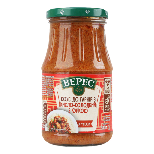 Соус кисло-солод.з куркою Верес с/б 310г