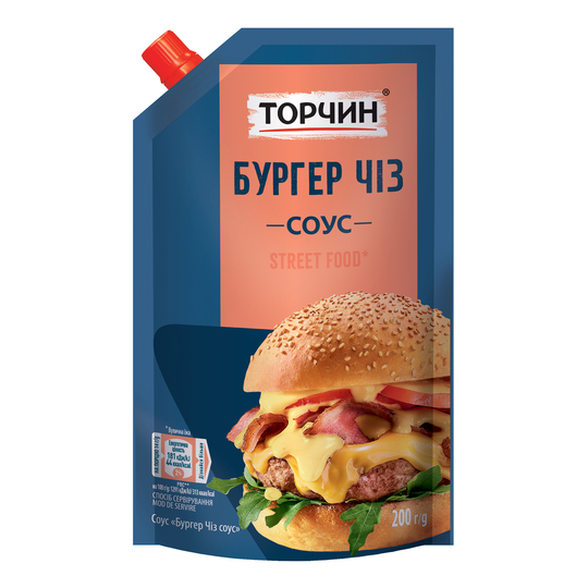 Соус чізбургер Торчин 200г