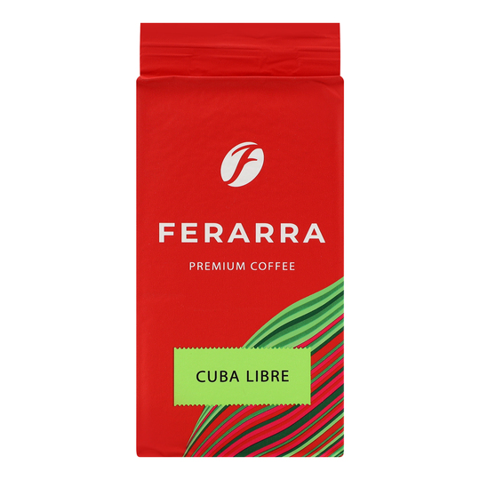 Кава мел.Кубинський Ром Ferarra в/у 250г