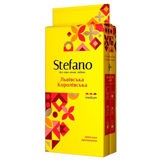 Кава мел.Львів.Королівська Stefano 230г