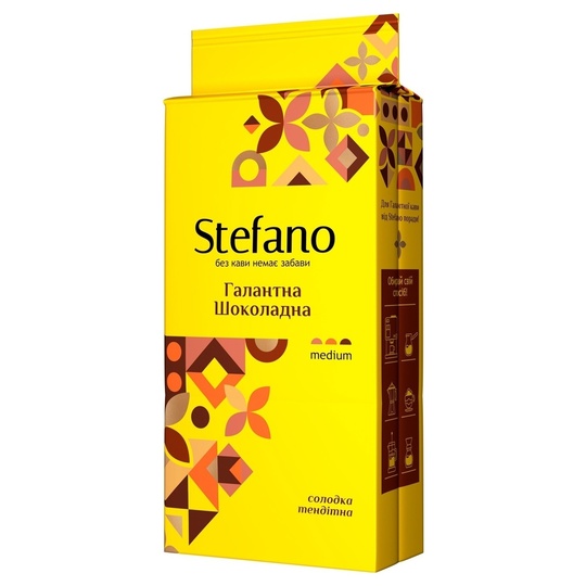 Кава мел.Галатн.шоколадна Stefano 230г