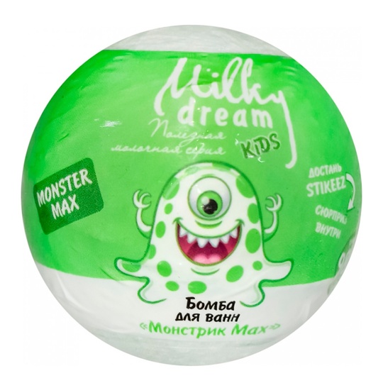 Бомба д/ванн дит.монстрик MD 100г