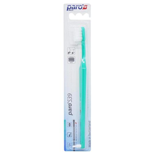 Зубна щітка м’яка зелена Paro