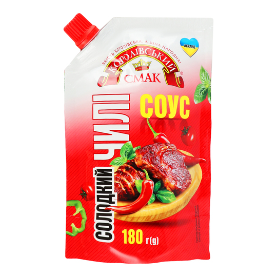 Соус солодкий чилі КС 180г