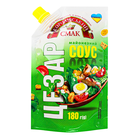 Соус майонезний 30% цезар КС 180г