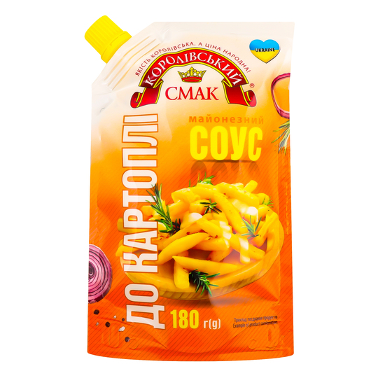 Соус майонезний 30% до картоплі КС 180г