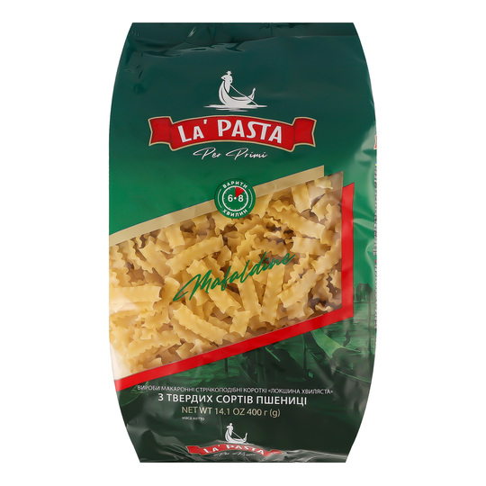 Макарони локшина хвиляста La Pasta 400г