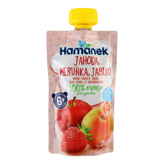 Пюре ябл.полун.абрикос Hamanek 100г