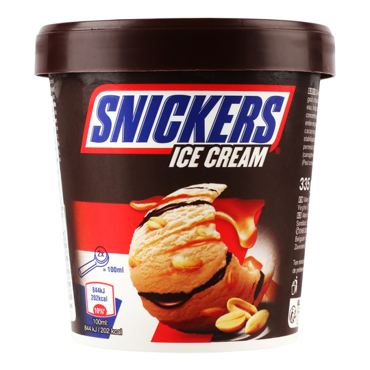 Морозиво Sniсkers відерце 335г