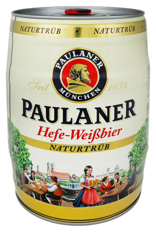Пиво св.н/ф Paulaner Weis.5,5% 5л з/б