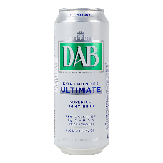 Пиво світле DAB ultimate 4%с0,5л з/б