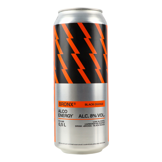 Напій с/а енерг.Bronx Orange 8%0,5лз/б