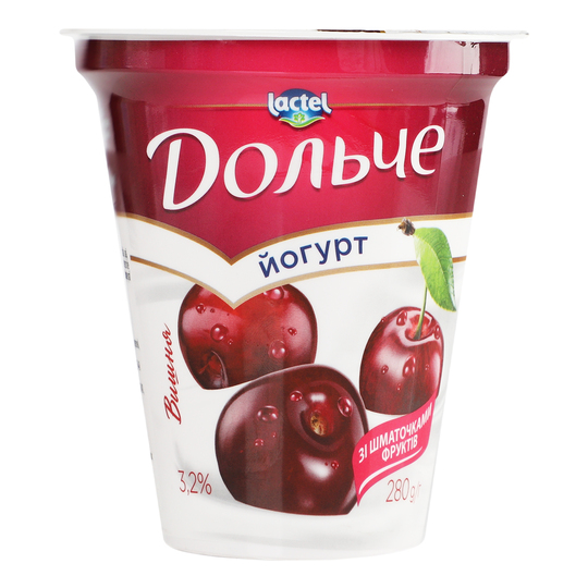 Йогурт 3,2% Дольче вишня 280г