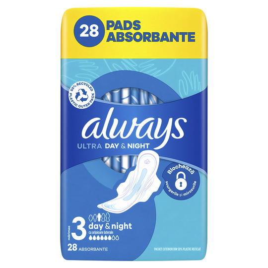 Прокладки ultra quatro Always 28шт